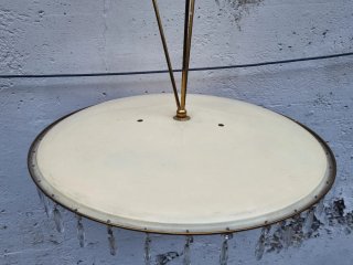 Lampadario italiano Mid-Century "Disco volante"