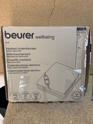 Beurer Colcha térmica UB 75 para cama