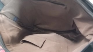 Bolso Privata Negro con Estampado Gris