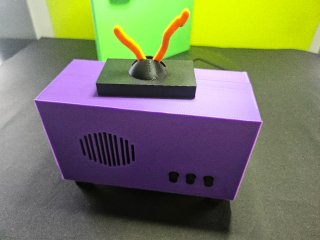 TV Los Simpsons Morada