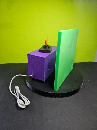 TV Los Simpsons Morada