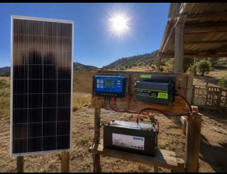 Kit Solar 12v : Panel, Controlador, Inversor y Bat