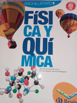 Física y Química 1 Bachillerato Nueva etapa Bruño