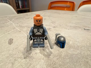 Lego Jango Fett Caja y Minifigura Star Wars