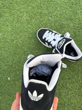 Zapatillas Adidas Campus Negras Blancas Nuevas
