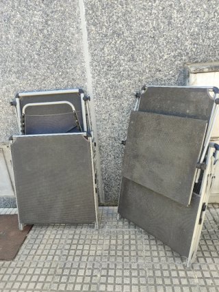 2 Tumbonas Plegables
