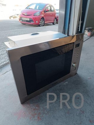 Microondas de encastre con grill, 25 L, 900 W