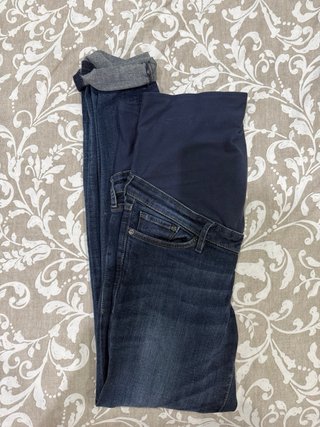 Pantalones tejanos y mallas premamá