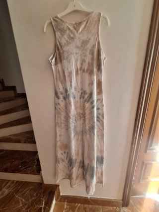 Vestido largo tie-dye T S