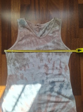 Vestido largo tie-dye T S