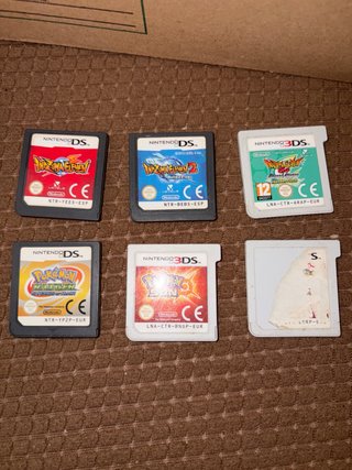 Lote Juegos Nintendo DS y 3DS