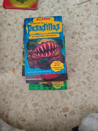 Colección de libros de miedo para niños