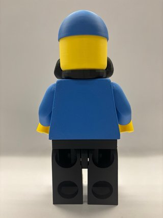 Brick Lego 20cm Corriere GLS