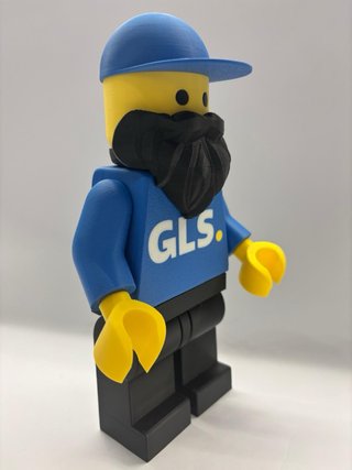 Brick Lego 20cm Corriere GLS