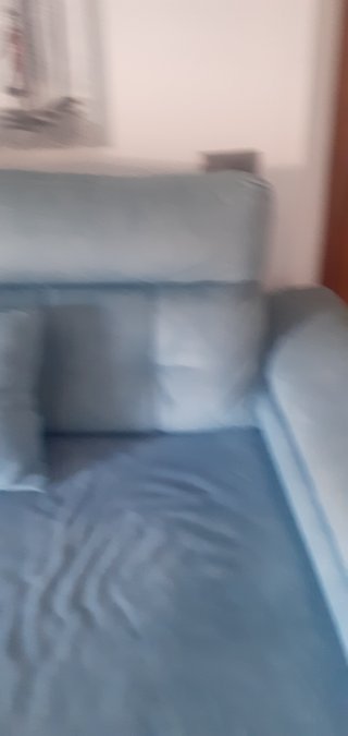 Sofá chaise longue verde agua 270  EN RONDA