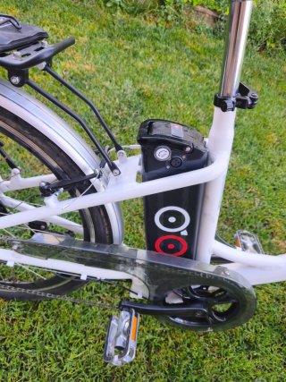Bicicleta Eléctrica Blanca