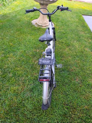 Bicicleta Eléctrica Blanca