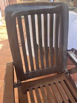 Hamaca plegable marrón