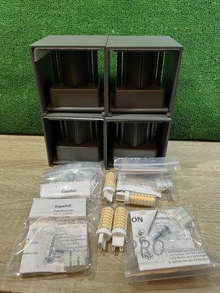 4 PCS Aplique Pared LED Klighten