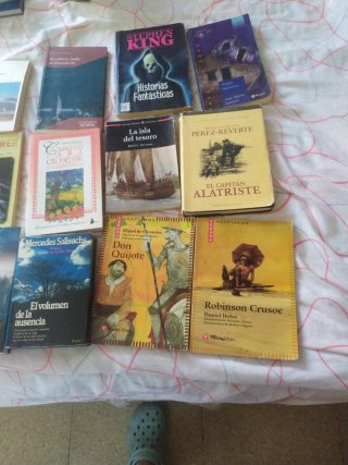 21 Novela-libros diversos