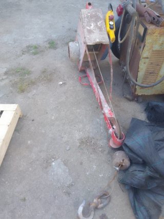 Polipasto funcionando perfectamente funciona 220