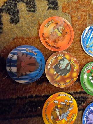 Lote Tazos Pokemon antiguos