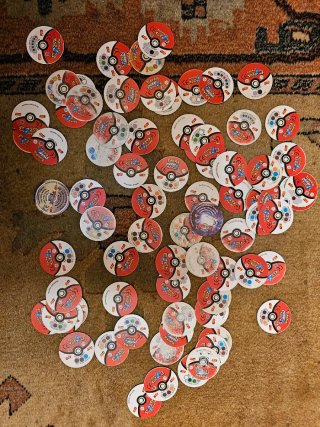 Lote Tazos Pokemon antiguos
