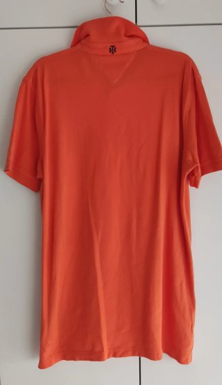 Polo Tommy Hilfiger Talla L Naranja