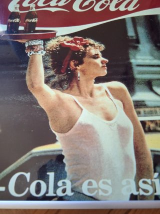 Cuadro Publicitario Coca-Cola
