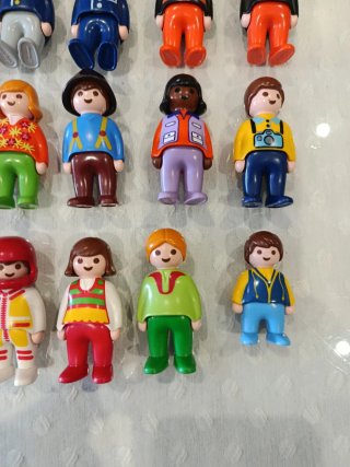 Playmobil 1,2,3 Coche Animales Figuras