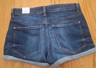Shorts vaqueros Mango Talla 38 elásticos