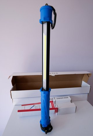 Pack 2 lámparas BGS COB taller LED nuevas