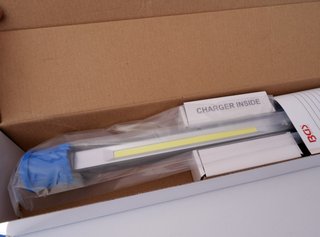 Pack 2 lámparas BGS COB taller LED nuevas