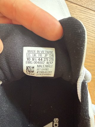 Zapatillas Golf Adidas Blancas y Negras