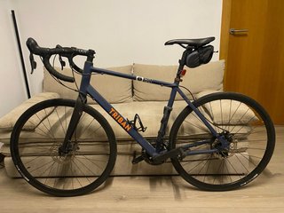 Bicicleta Triban Azul