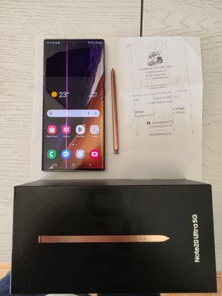 Samsung Galaxy Note 20 Ultra 5G Nero/Oro 256 gb