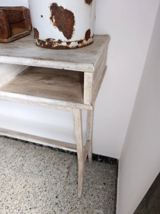 Mesa consola madera restaurada