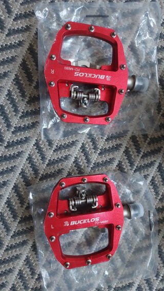 Pedales BUCKLOS PD-M680 Mixtos MTB Enduro