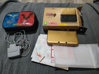 Nintendo 3DS XL Edición Zelda Dorada