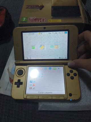 Nintendo 3DS XL Edición Zelda Dorada