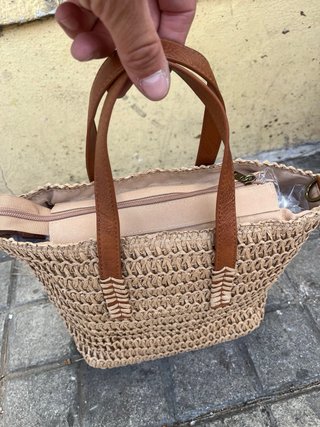 Bolso de verano de rafia