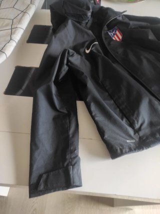 Chubasquero Atlético de Madrid Nike Negro