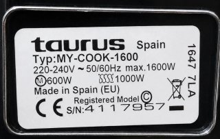 Robot Cocina Taurus Mycook