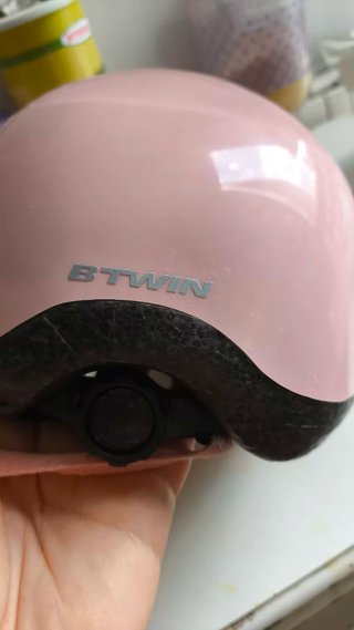 Casco Bicicleta Niña Rosa