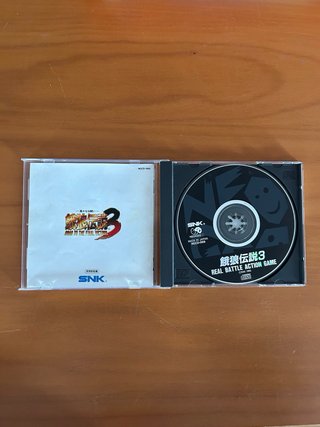 Fatal Fury 3 Neo Geo CD + Spinecard