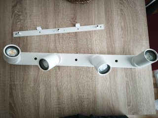 Lámpara de techo IKEA NYMÅNE 4 focos