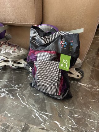 Patines en línea Oxelo morados y grises