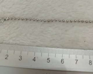 3 Pulseras/Tobilleras Acero Plateado