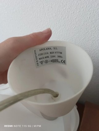Lámpara colgante efecto puzzle