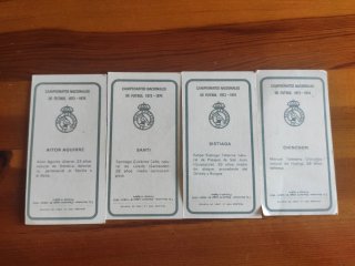 Lote cromos La Liga 73/74